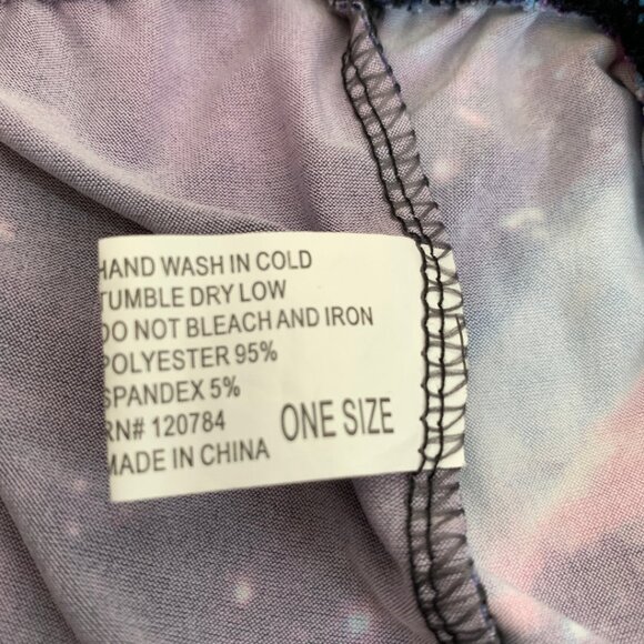 GALAXY Print 2-Piece Matching Outfit Co-ord T-Shirt + Stretch Leggings Set - NEW - Picture 8 of 10